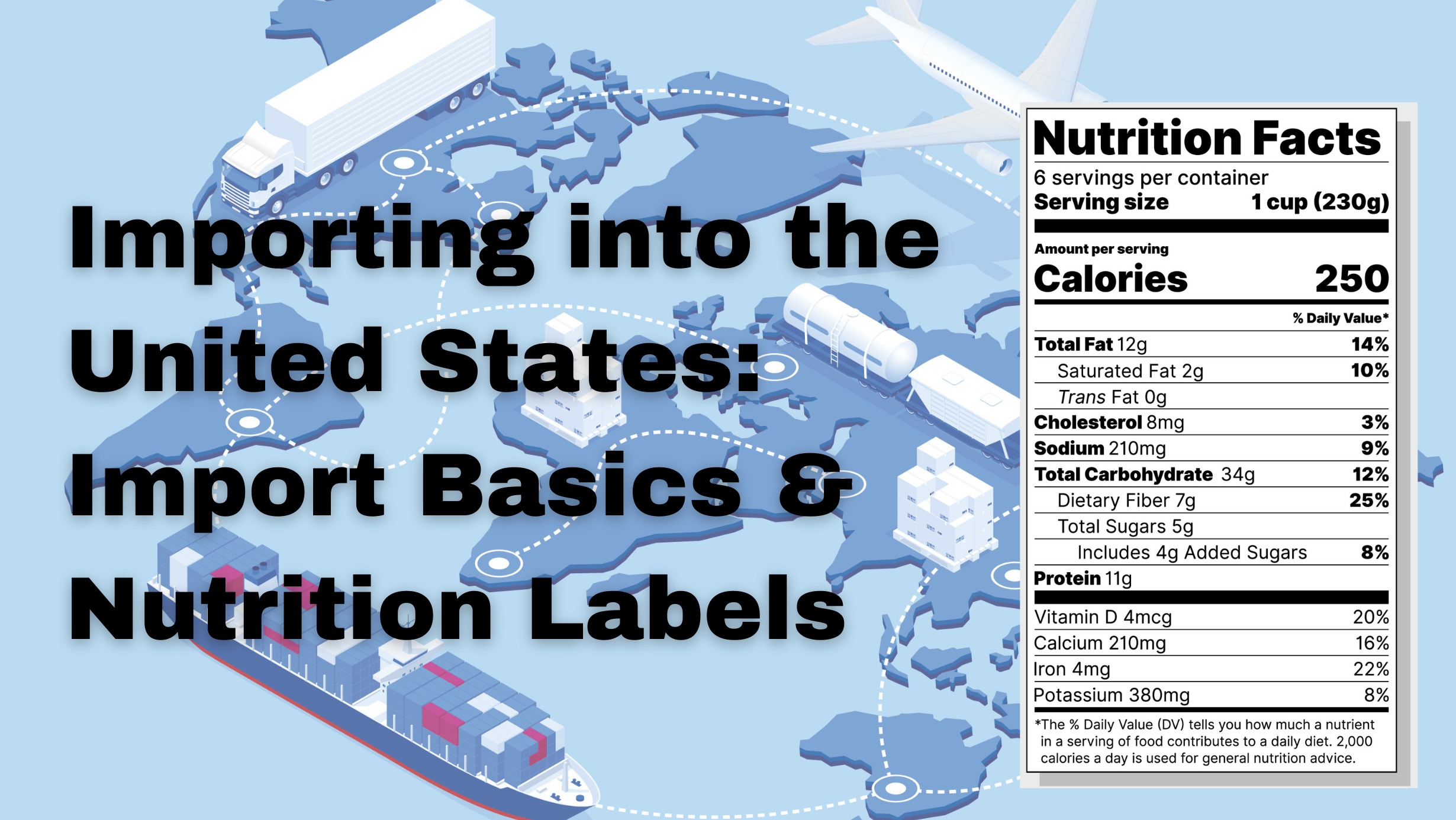 Importing Food Into The USA LabelCalc